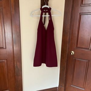 Tobi - Wine Red Shift Dress